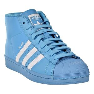 Adidas Pro Model Mid Blue Shell Toe Sneakers – Size 4 / EU 36